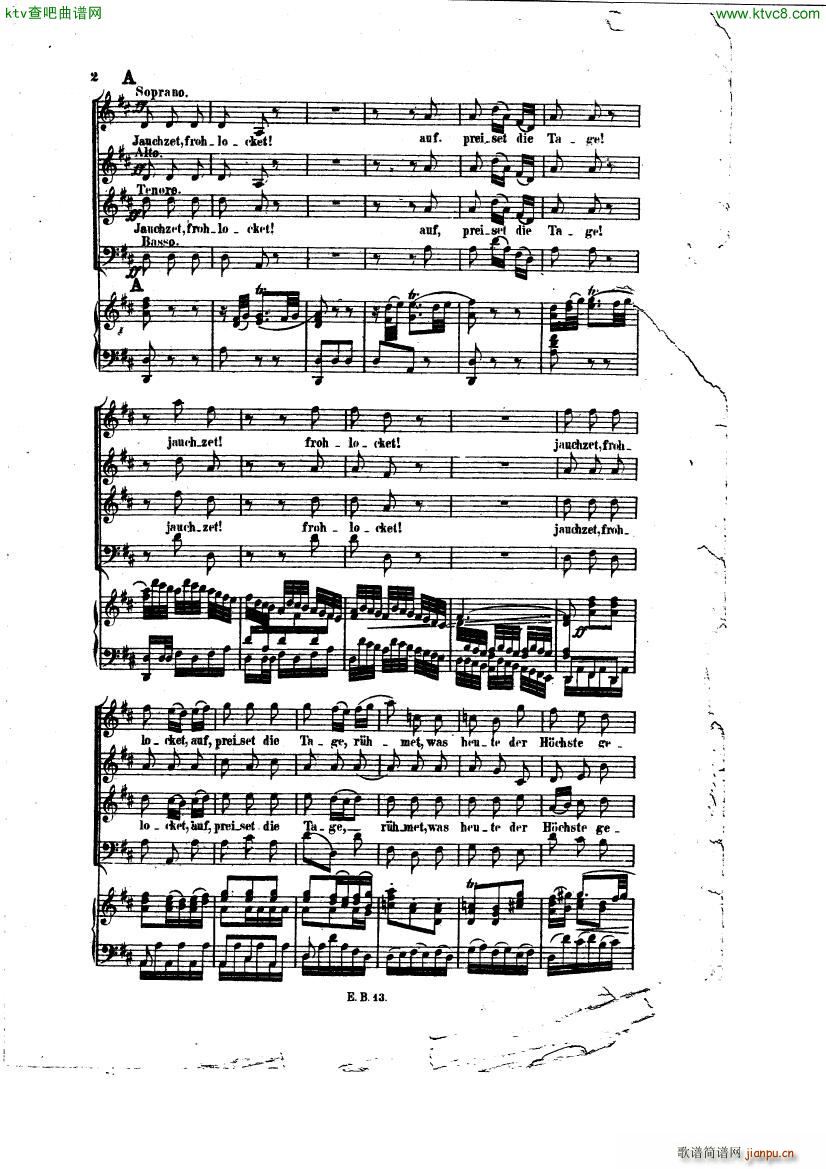 Bach JS BWV 248 Christmas Oratorio No 1(V)5