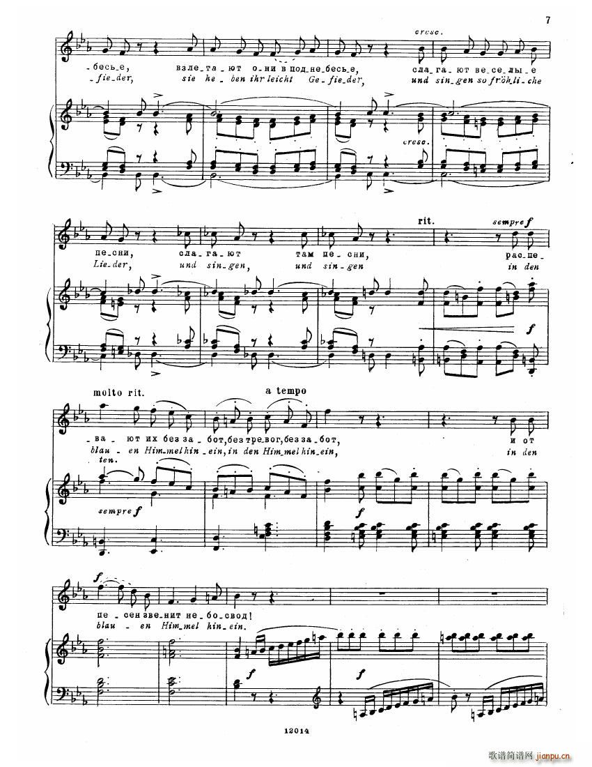 Brahms Songs(V)5