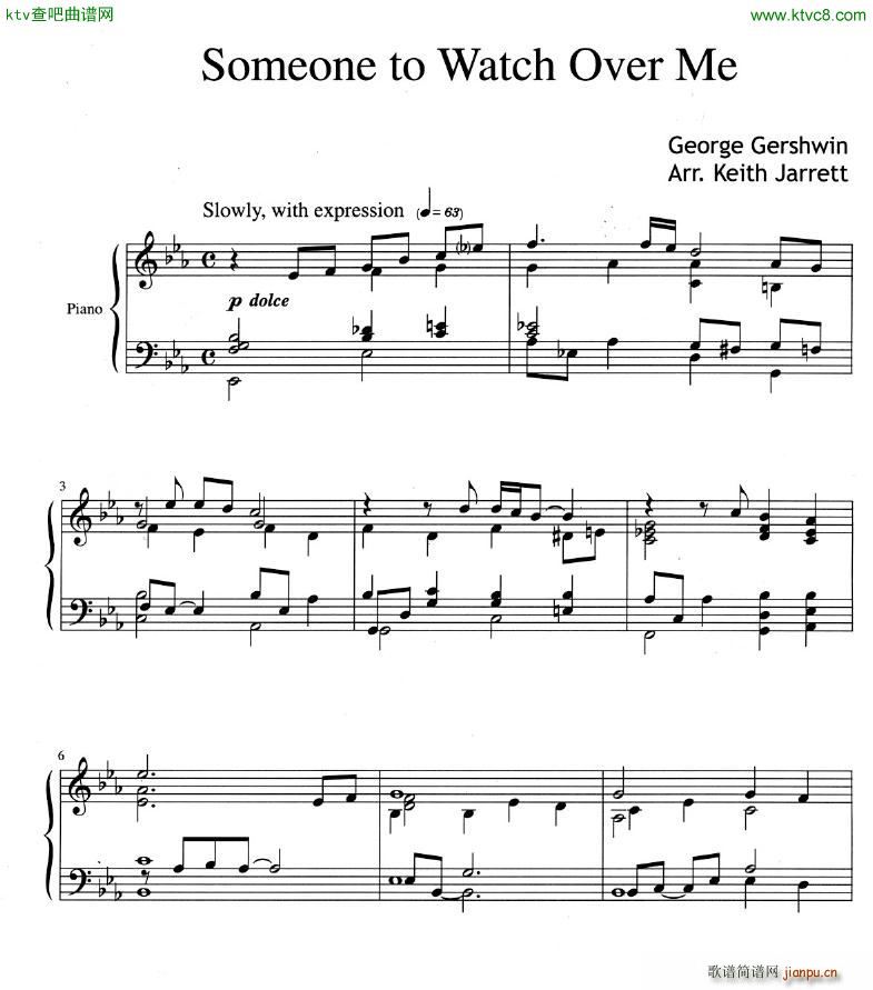 jarrett gershwin someone 1(V)1