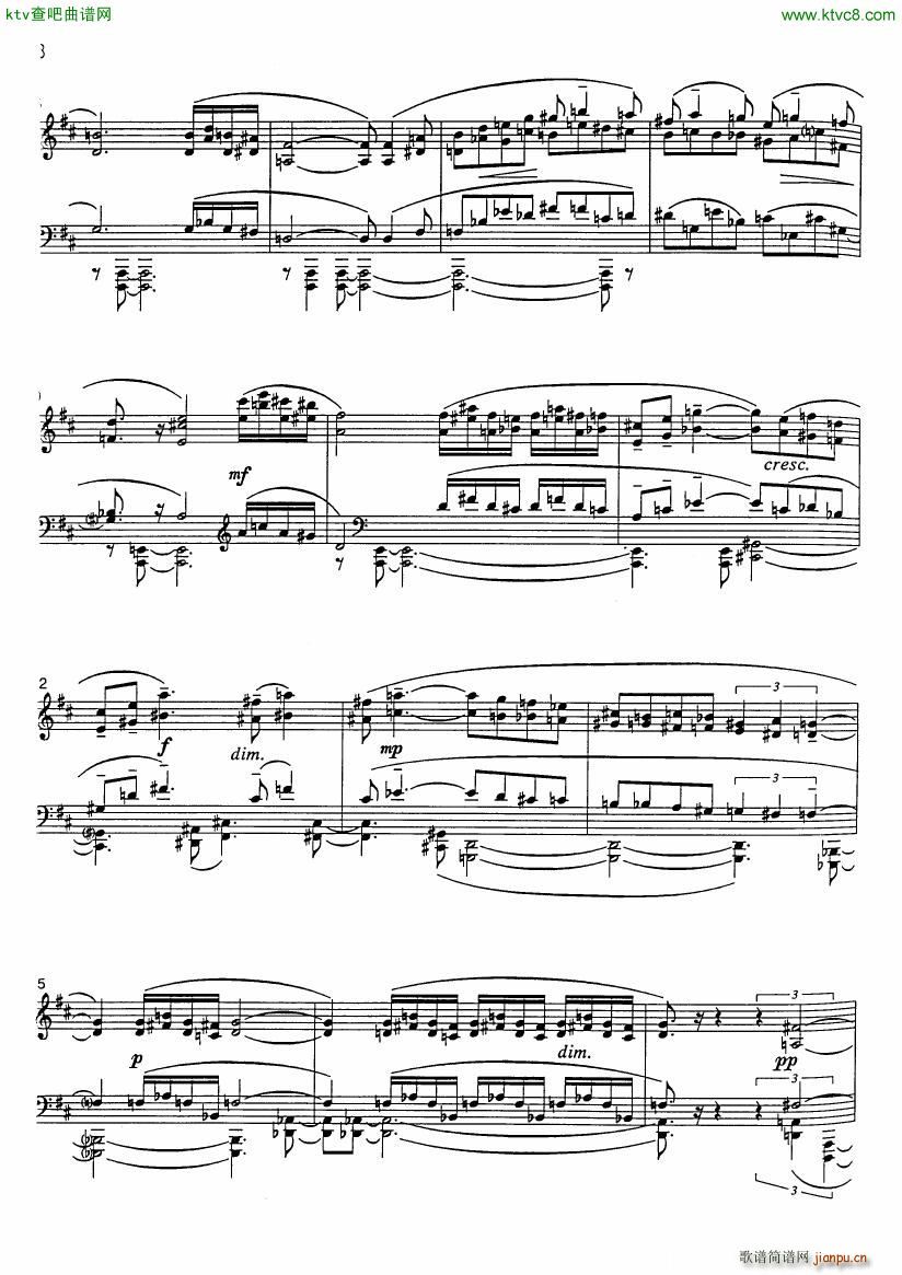 Bolcom 9 Bagatelles(V)9