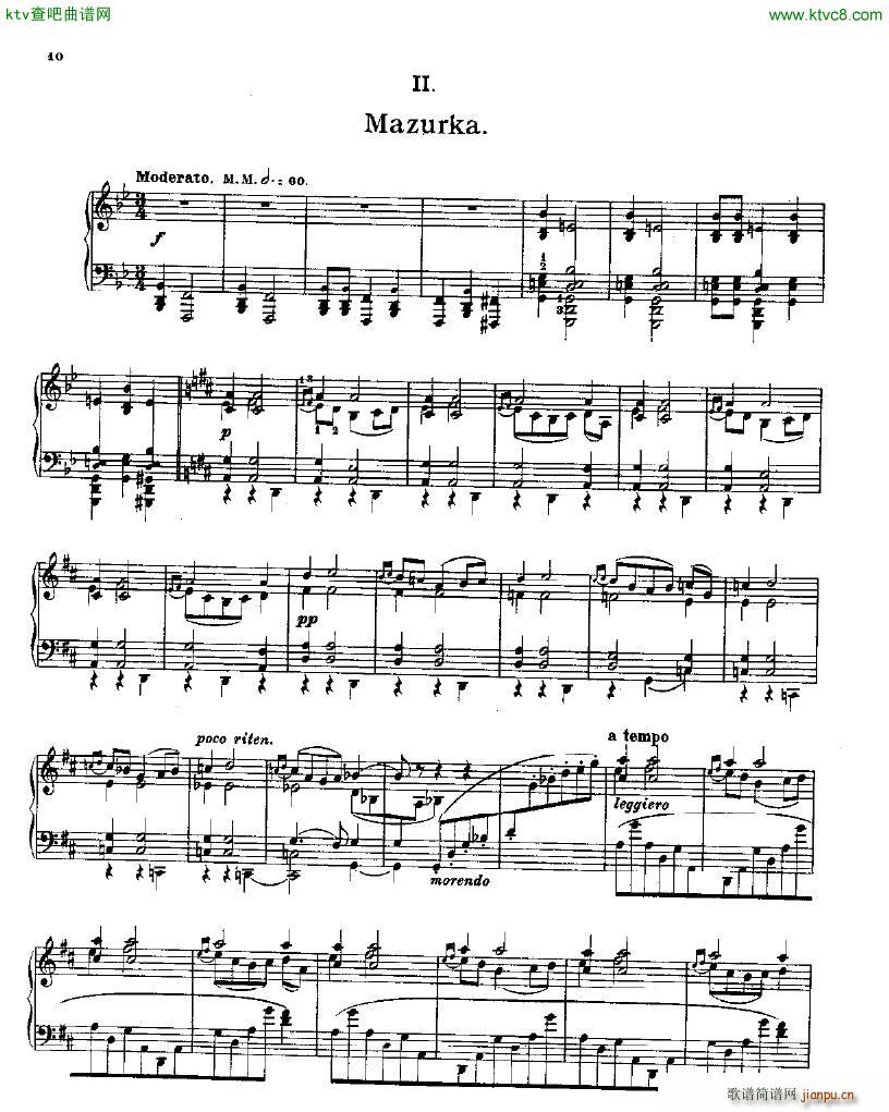 Balakirev Piano Sonata In B Flat Minor(V)9