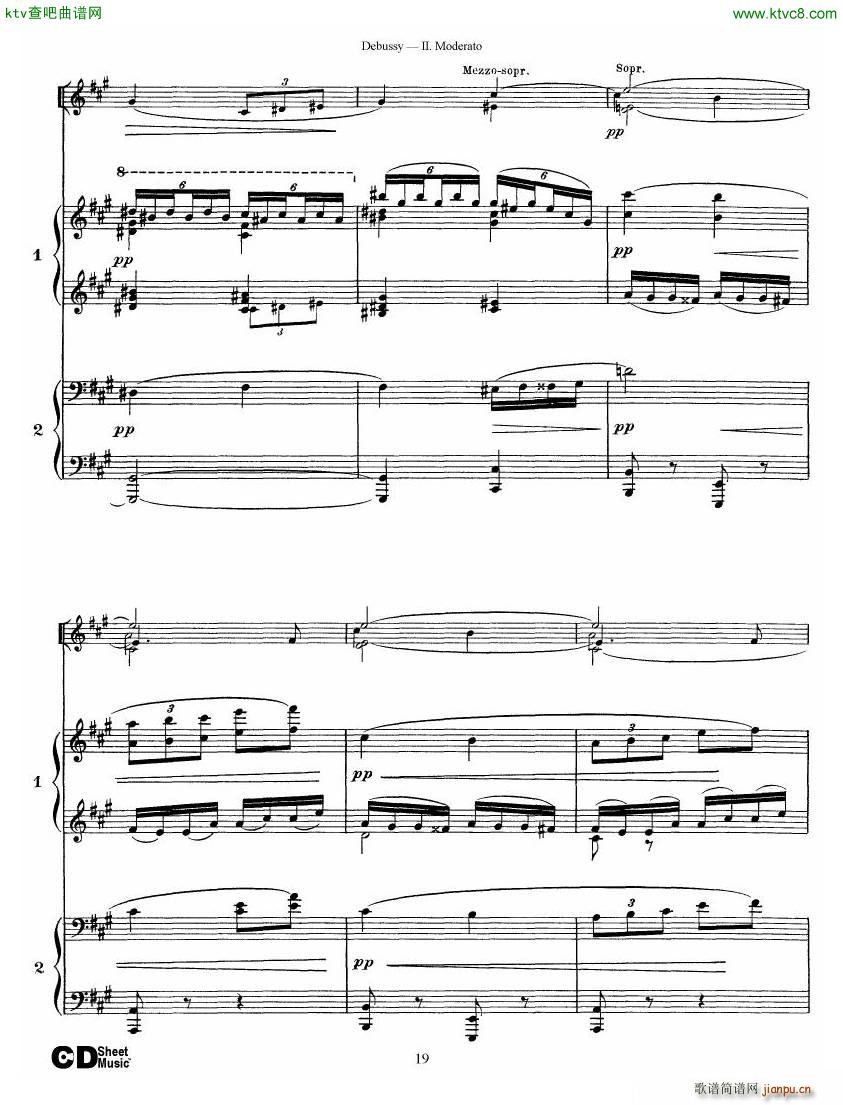 Debussy Printemps II(V)19