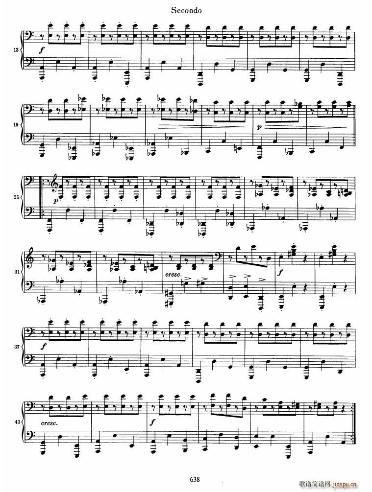 Brahms op 39 Waltzes(V)20