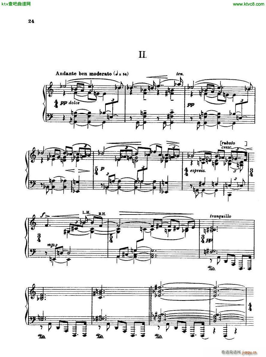 Bridge H160 Piano Sonata 1923 4(V)24