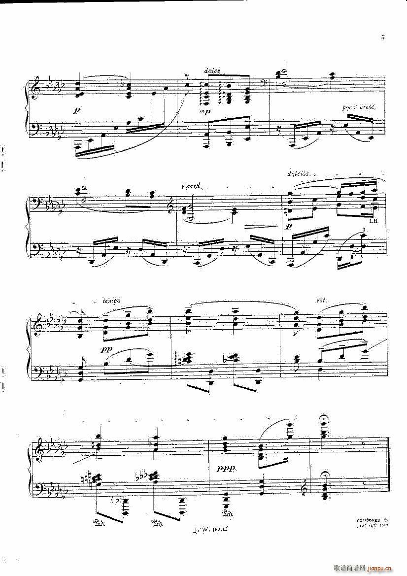 Bowen Op35 No 2 Romance No 1 in Gb(V)5