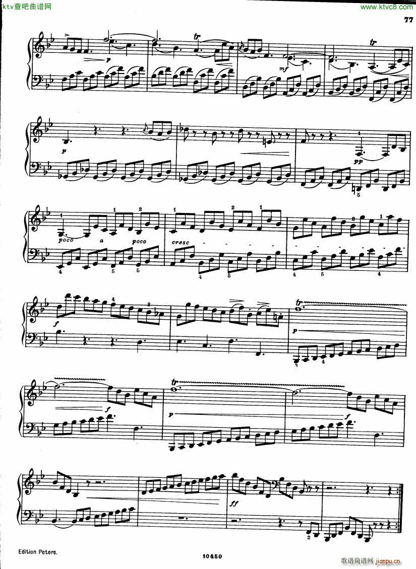 Bach JC op 17 no 6 Sonata(V)3