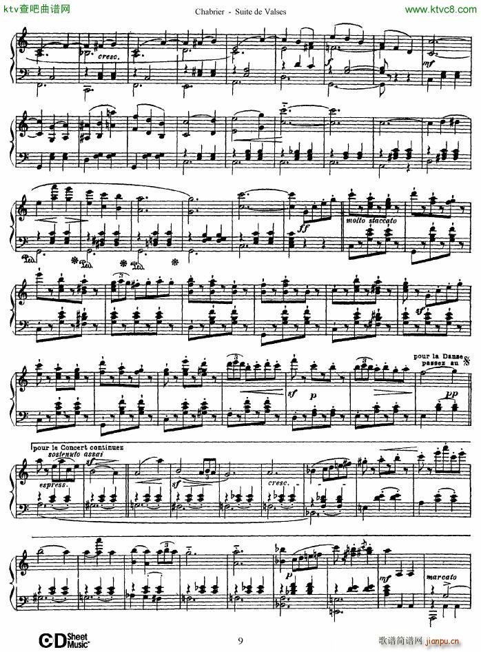 Chabrier Suite de Valses(V)9
