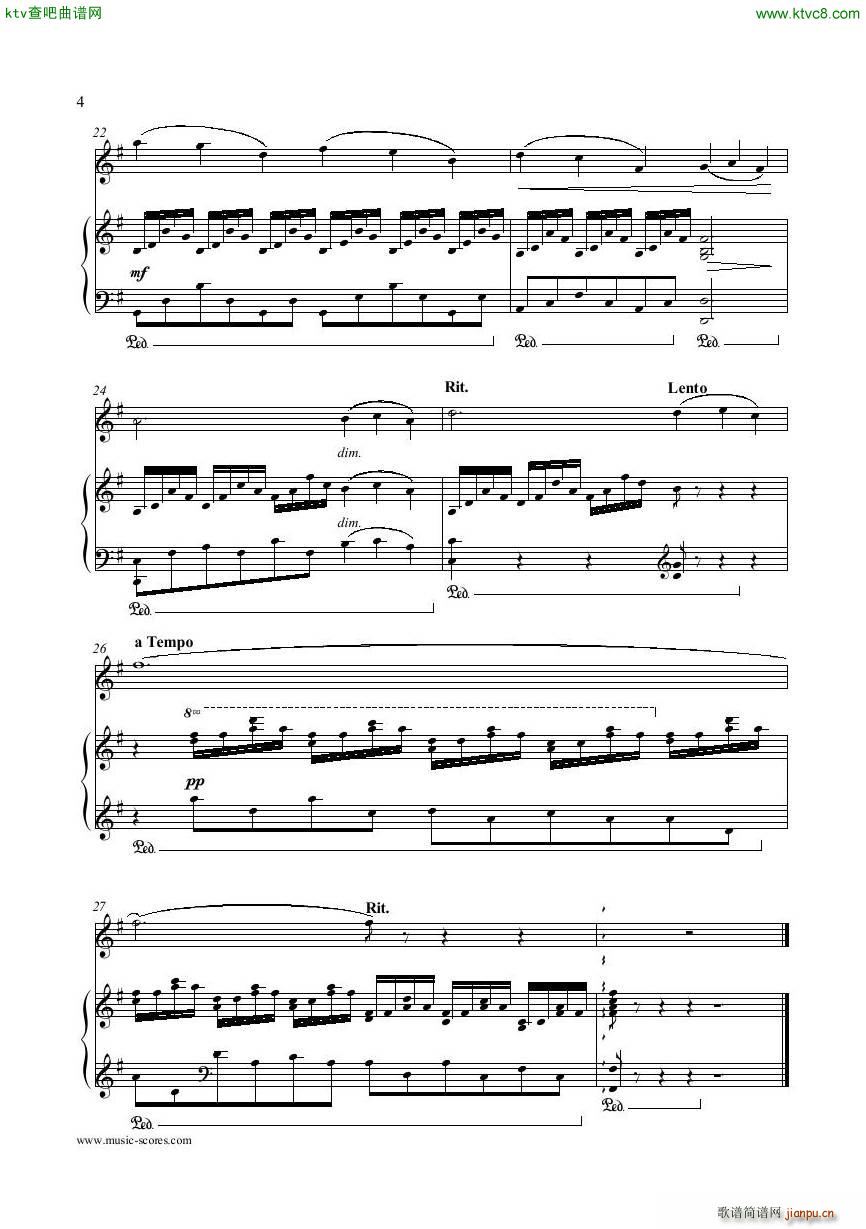 Le Cygne De Saint Saens flute and piano(V)7