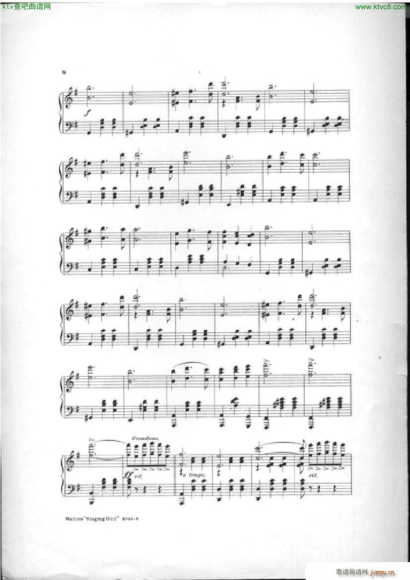 Victor Herbert The Singing Girl 1 Waltzes(V)7