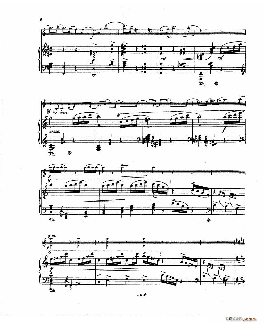 Bowen Humoresque for violin and piano(V)8
