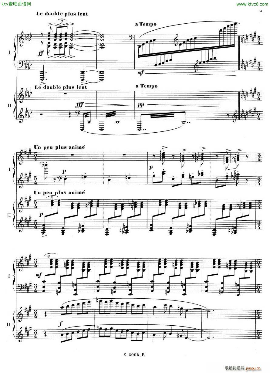 Debussy Ravel 3 Nocturnes 2pno(V)11