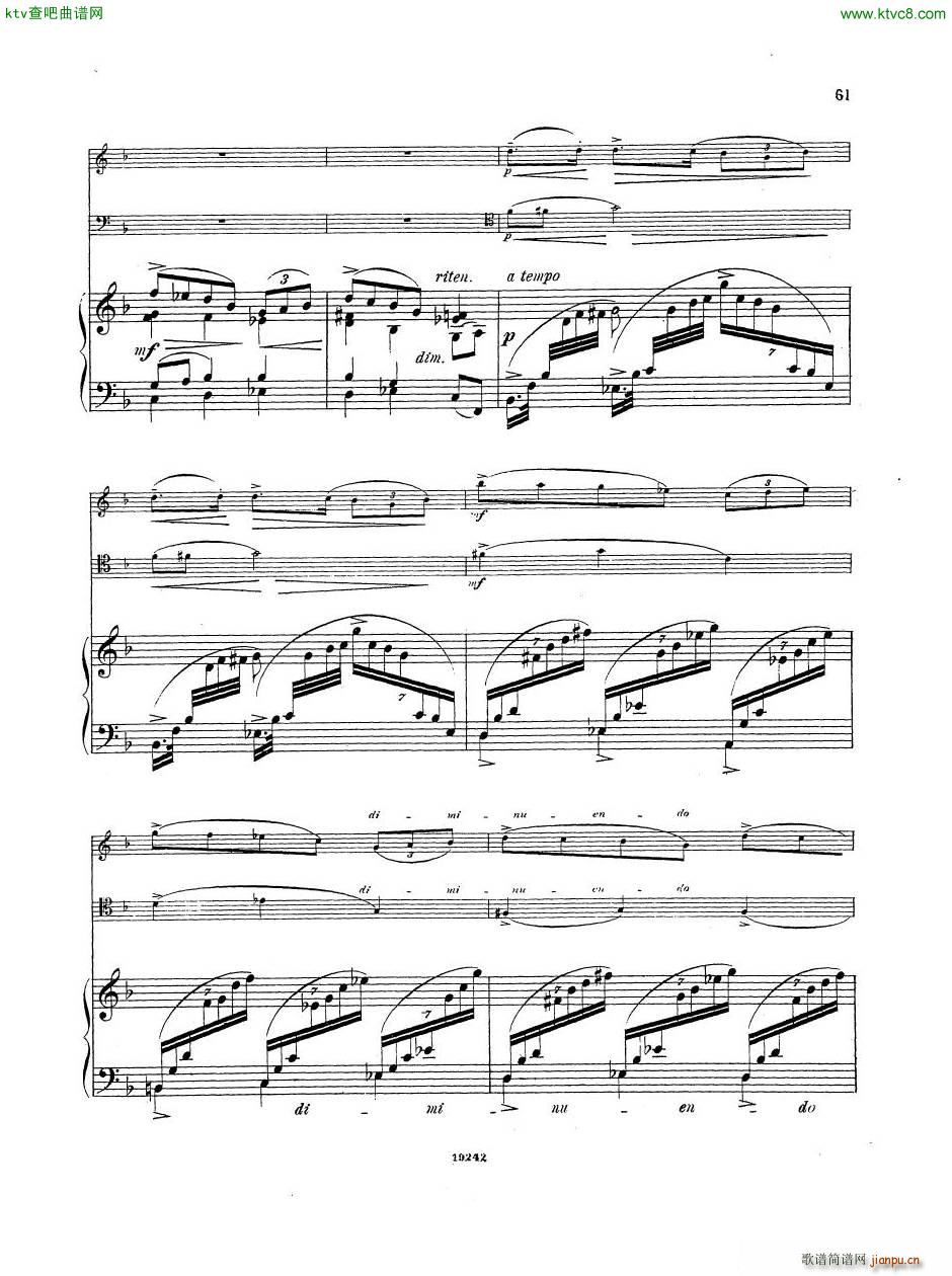 Arensky op 32 Piano Trio No 1 in D minor 1894 (V)11