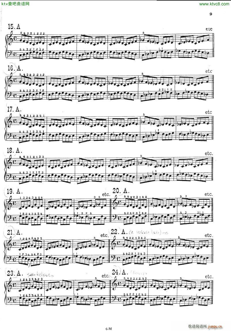 Beringer Studies for Five Fingers(V)6