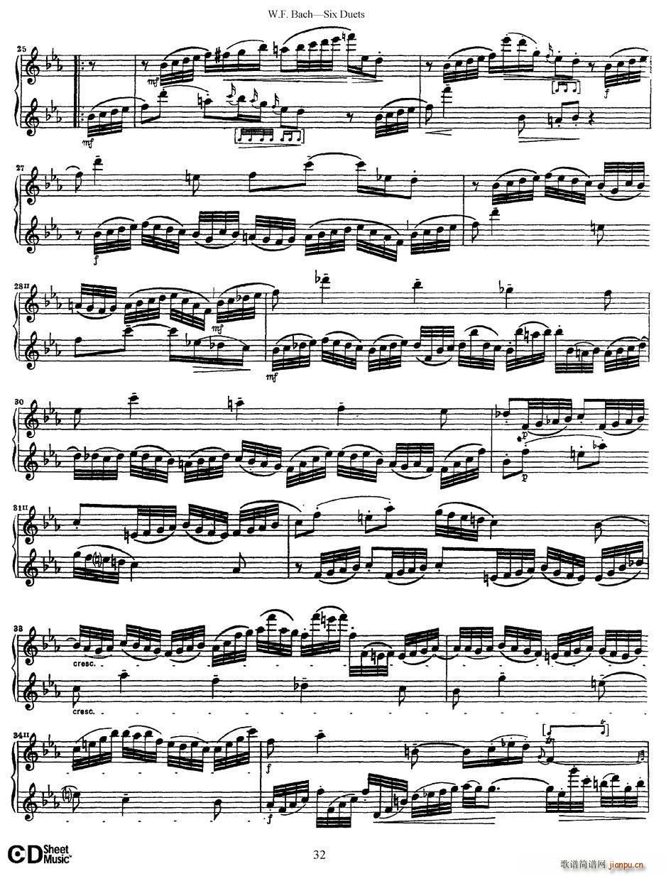 Six Duets(ָV)3