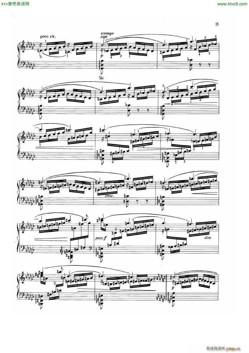 Dohnanyi Etude Op 28 3(V)3
