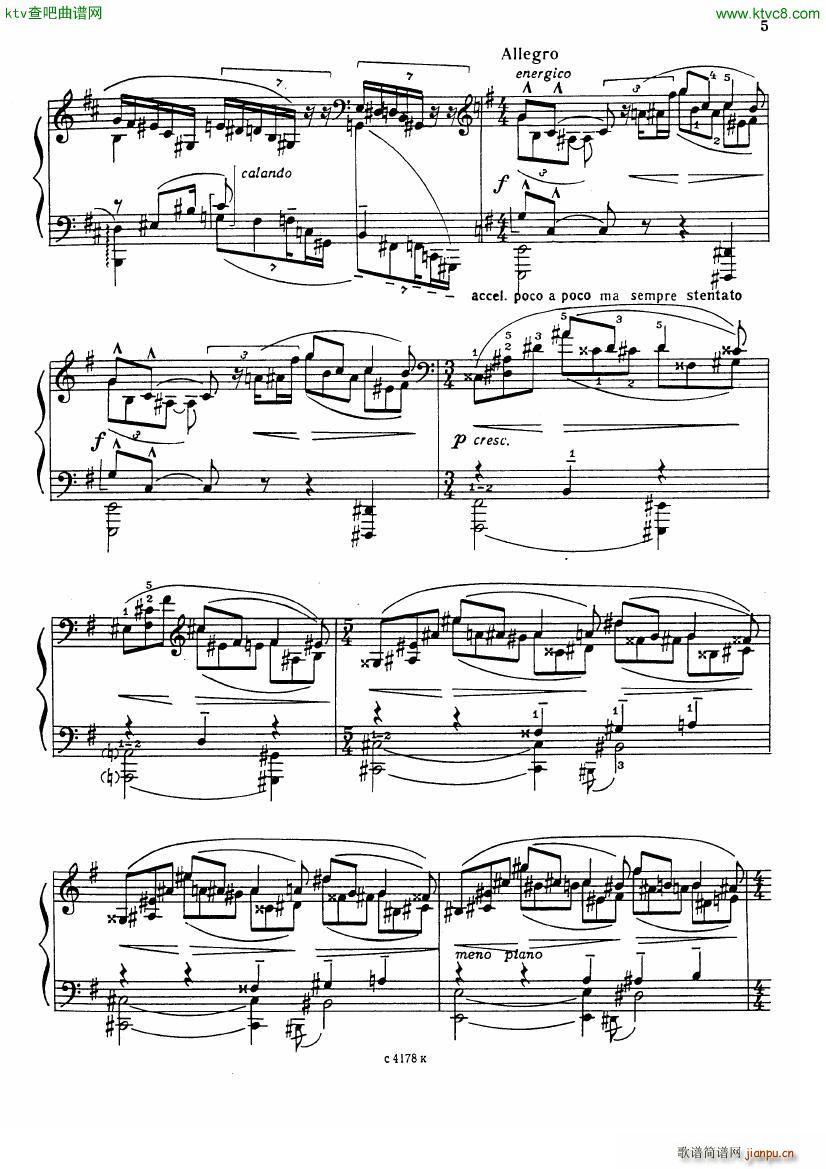 Sonata No 5 Op 10(V)3