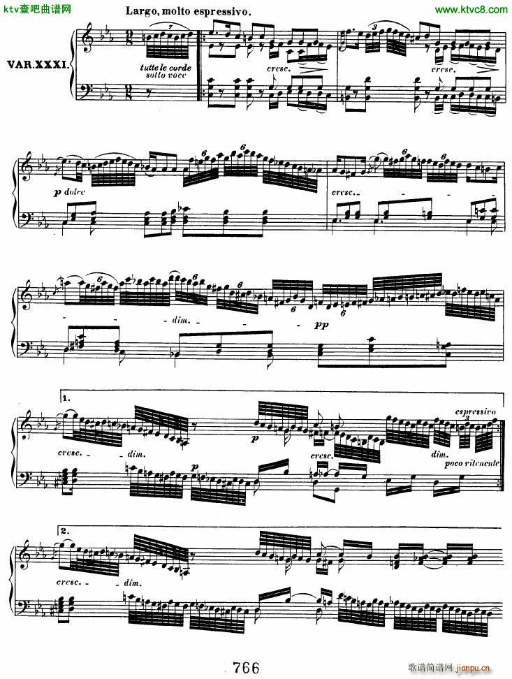Beethoven op 120 Diabelli Variations(V)26