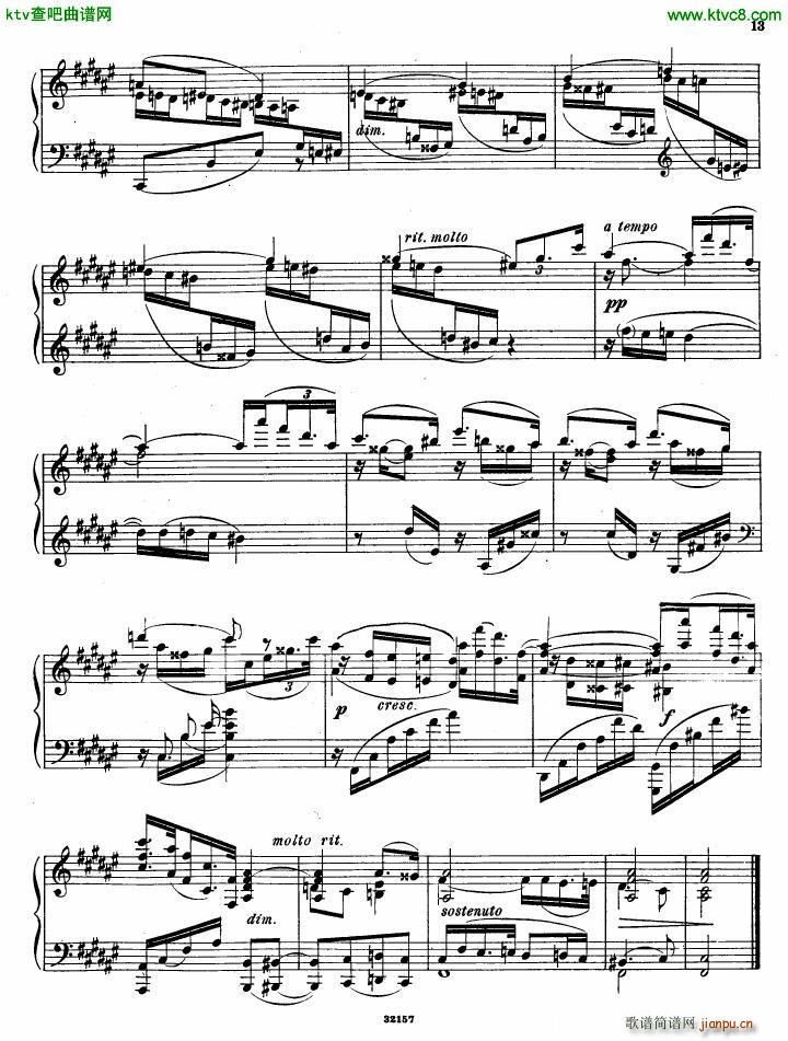 Gliere 25 Preludes op30 Book3(V)11