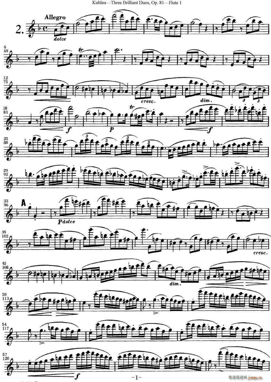 (k)L(zhng)Ѷྚ(x)OP 81 Flute 1 NO 2(ѺV)1