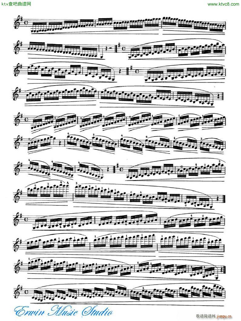 _ 24׾(x)Pierre Rode 24 Studi Per violino I IX(ʮּ)7