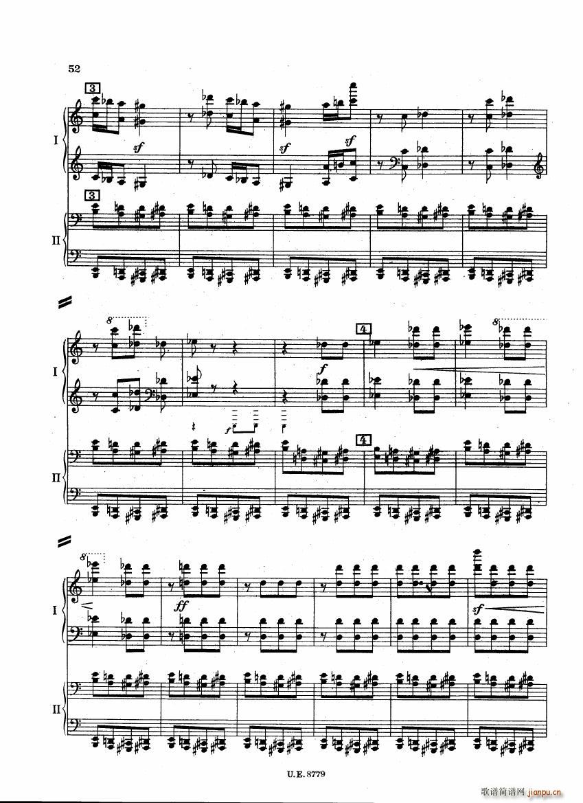 Bartok SZ 83 Piano Concerto 1 2p reduct (V)9