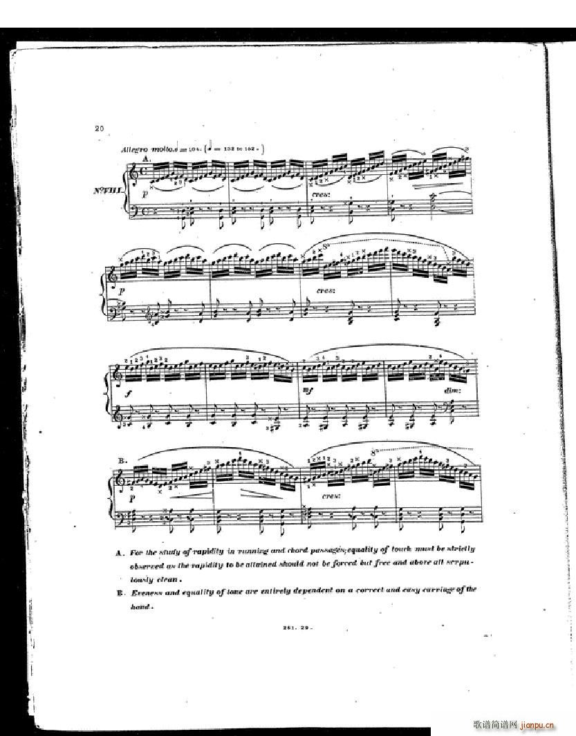 Czerny Etudes de la Velocite(V)17