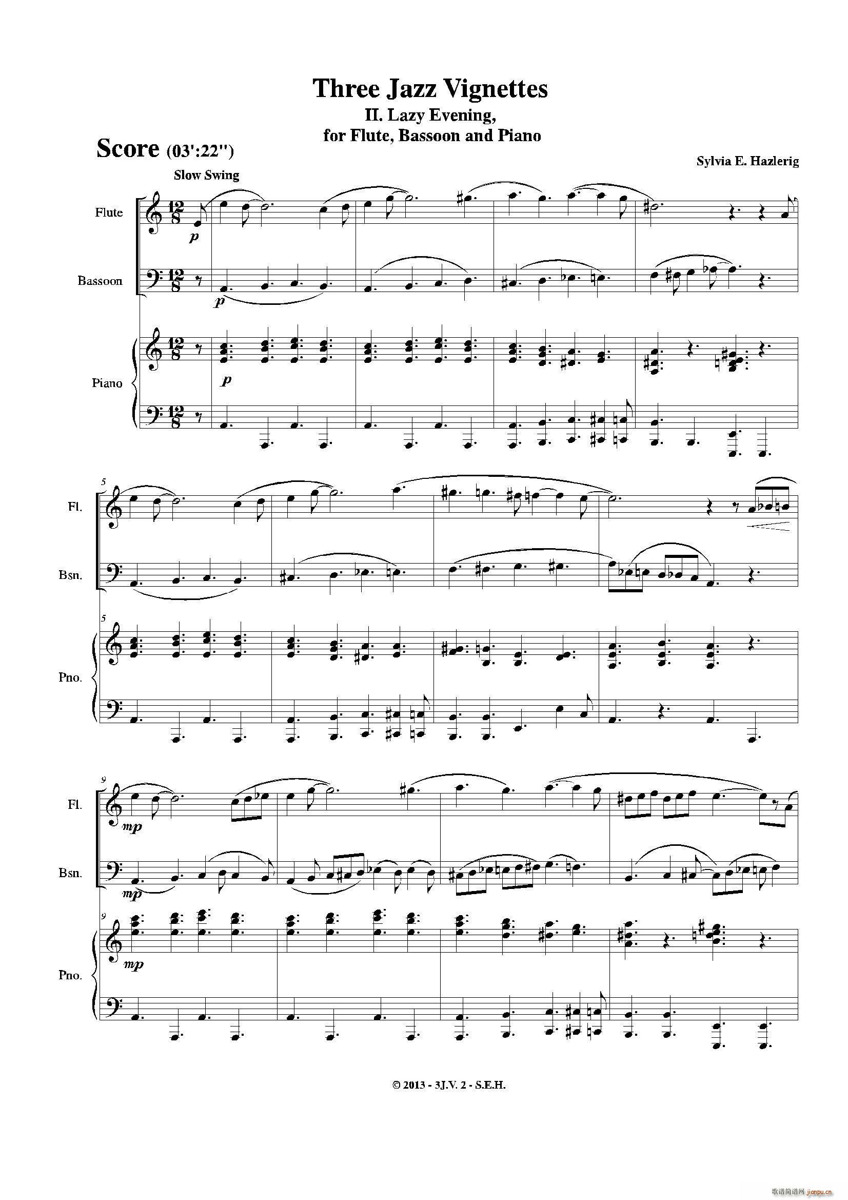 Three jazz vignettes ڶ L(zhng)Ѱ(V)1