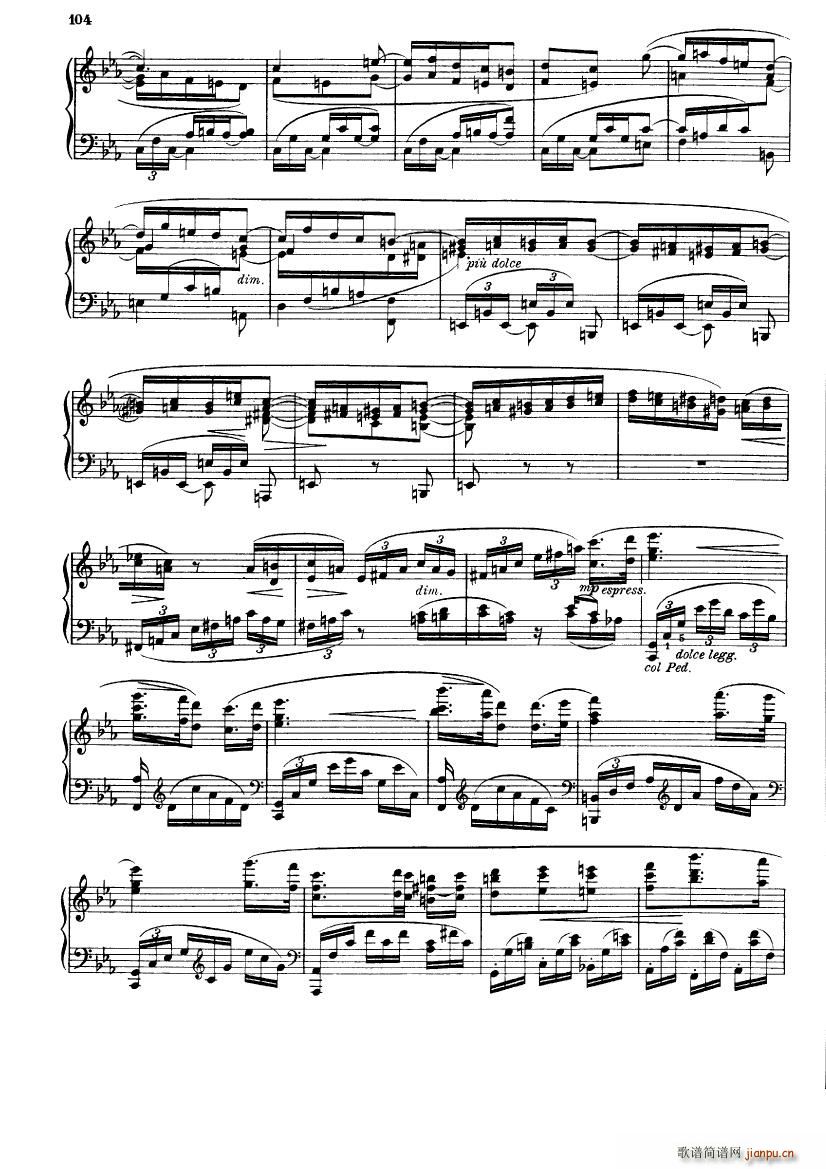Brahms op 90 Singer Symphonie Nr 3 F Dur(V)19