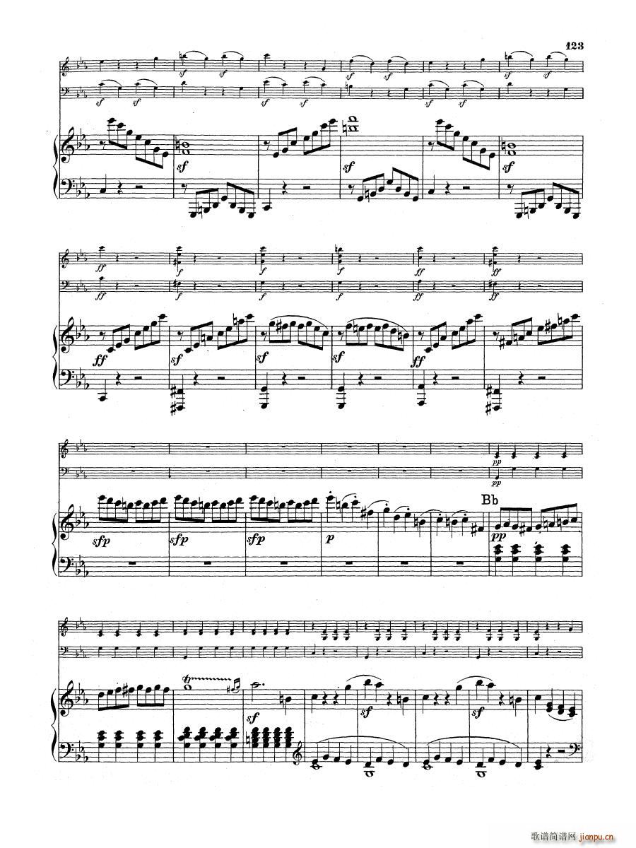 Beethoven op 1 no 3 Piano Trio(V)35