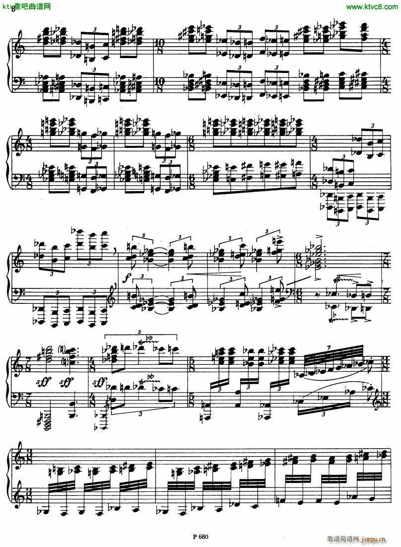 Fiser piano sonata no 3(V)11