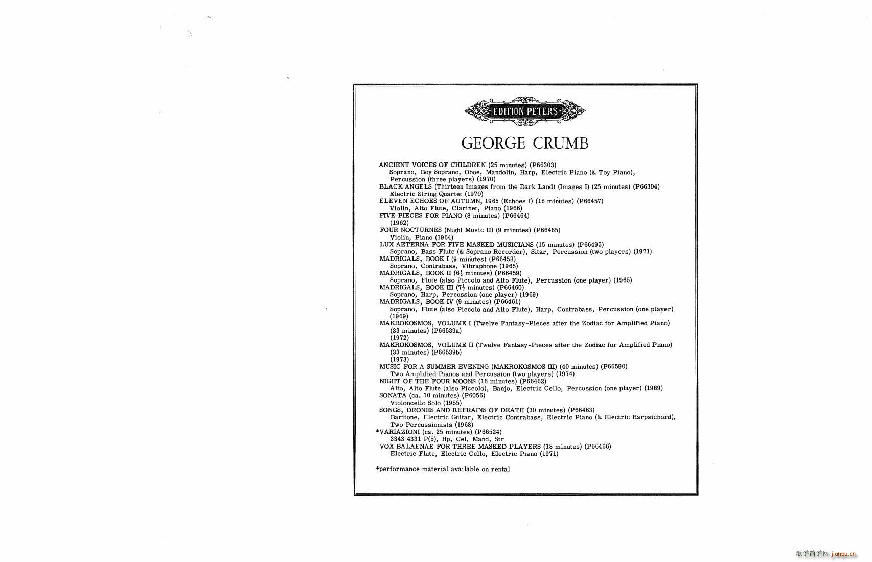 Crumb Makrokosmos Volume 2(V)22