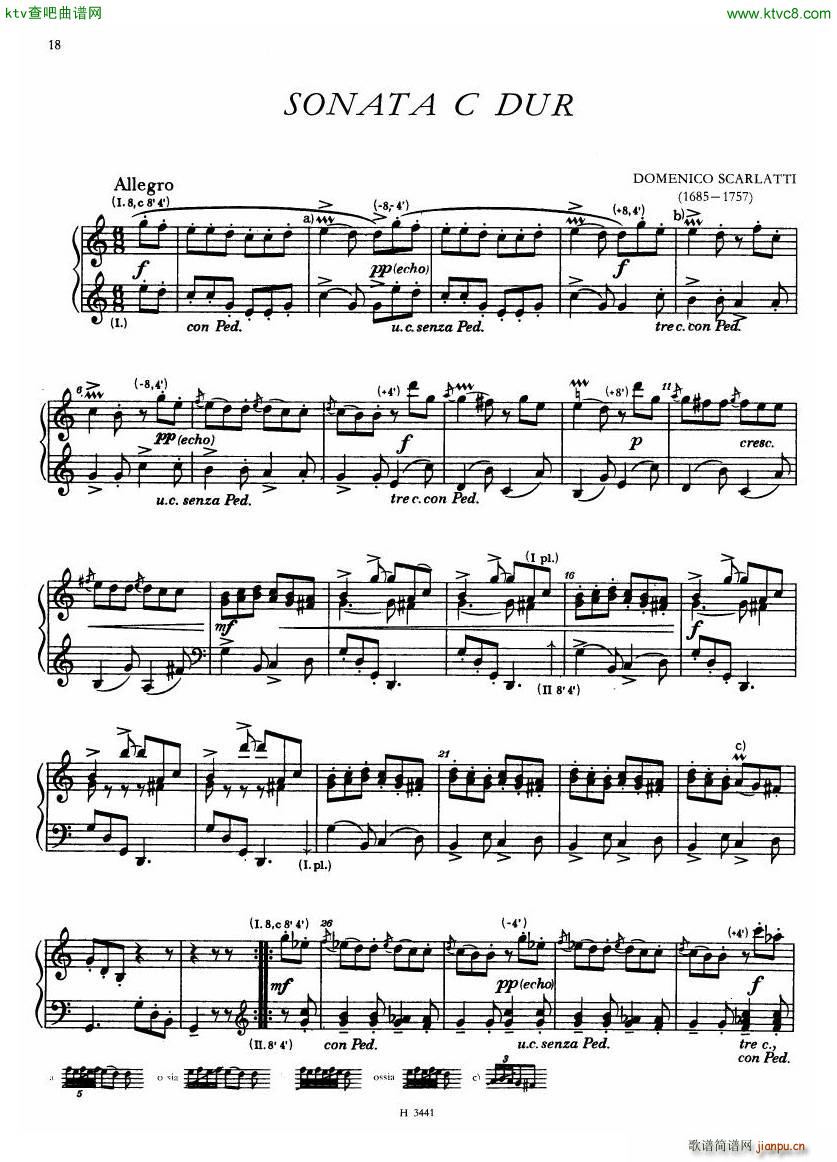 Baroque compositions for cembalo ed Ruzickova(V)18