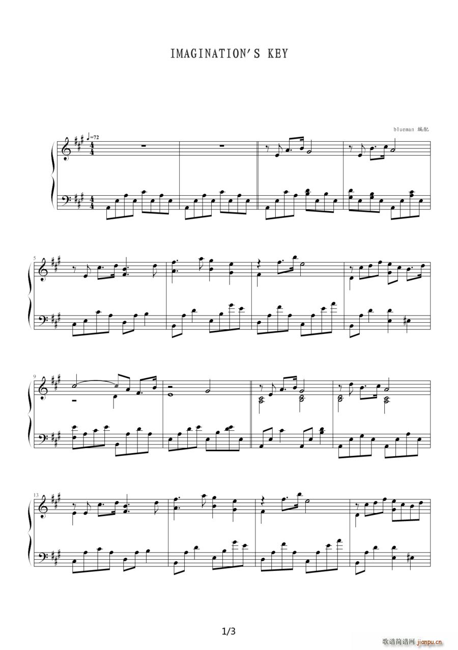 Imagination s Key(V)1