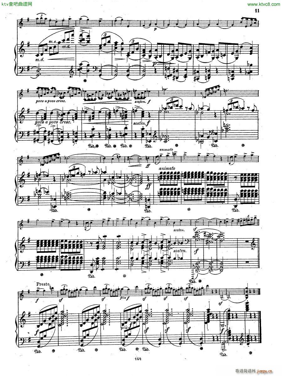 Grieg Violin Sonata 2 G dur op 13(V)8
