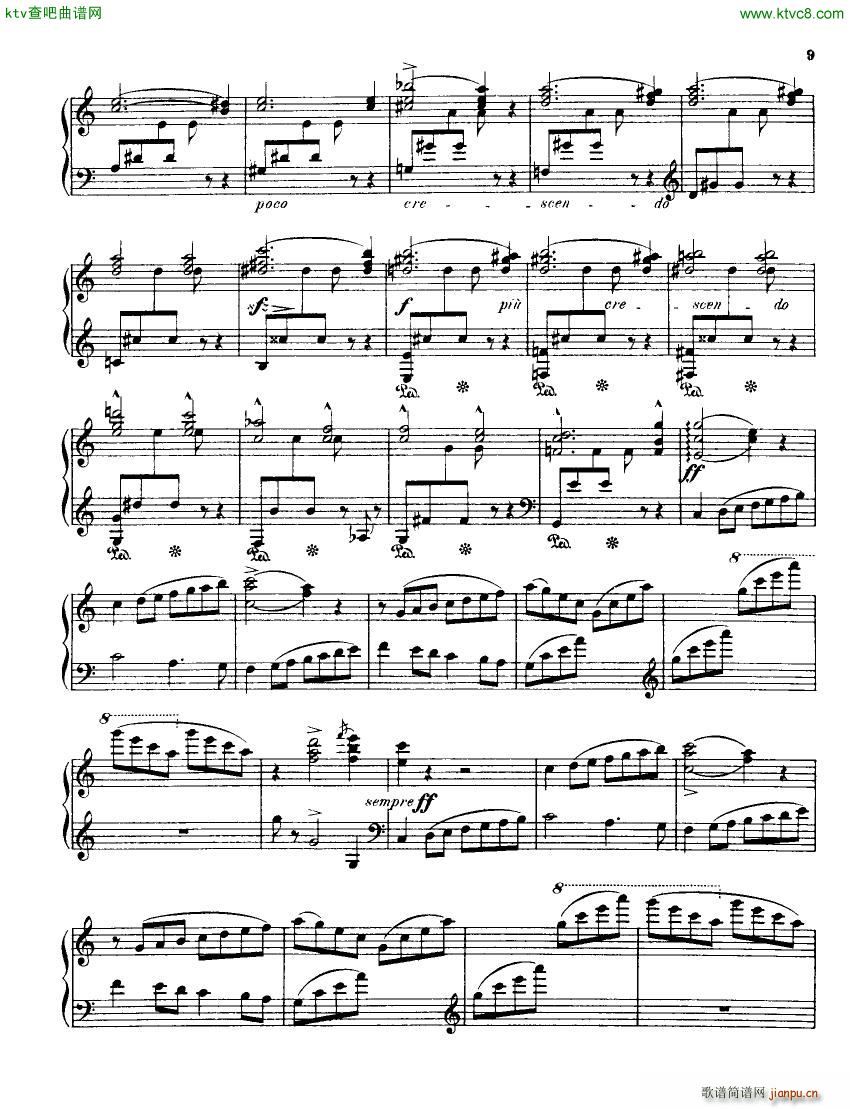 Indy Petite Sonate dans la forme classique op9(V)7