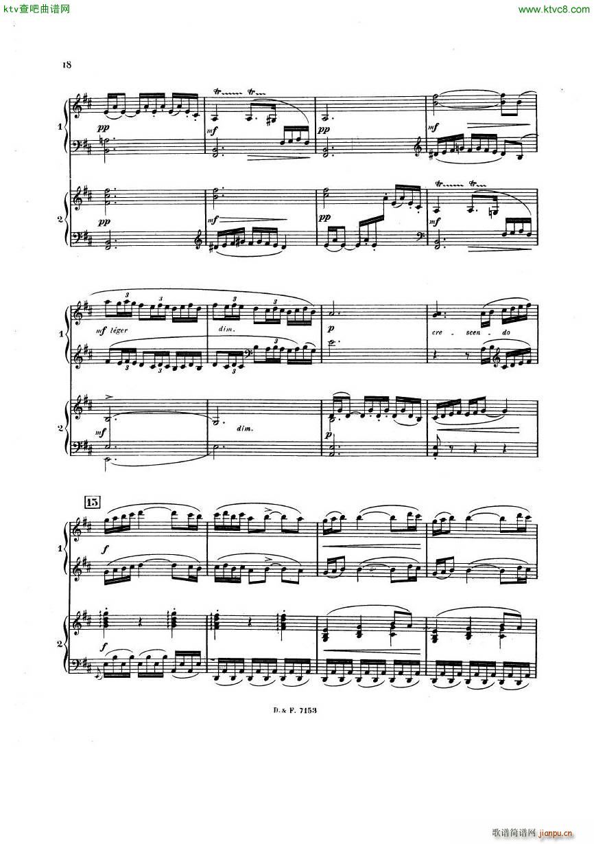 busser debussy Petite Suite 2P(V)18