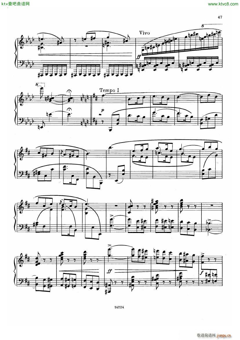 Balakirev Scherzo No 1(V)10
