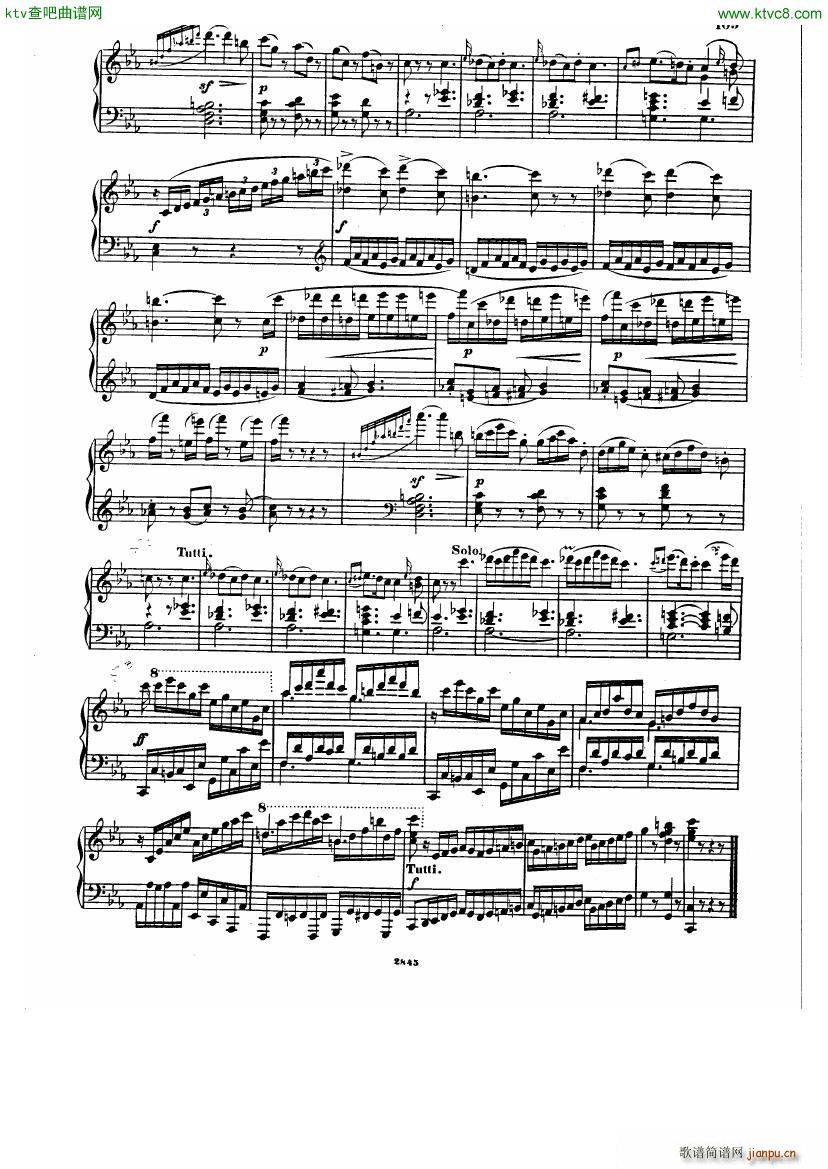 Hummel Mozart K491 Klavierkonzert(V)26