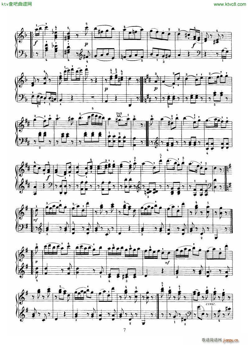 Haydn Piano Sonata No 37 In D(V)7