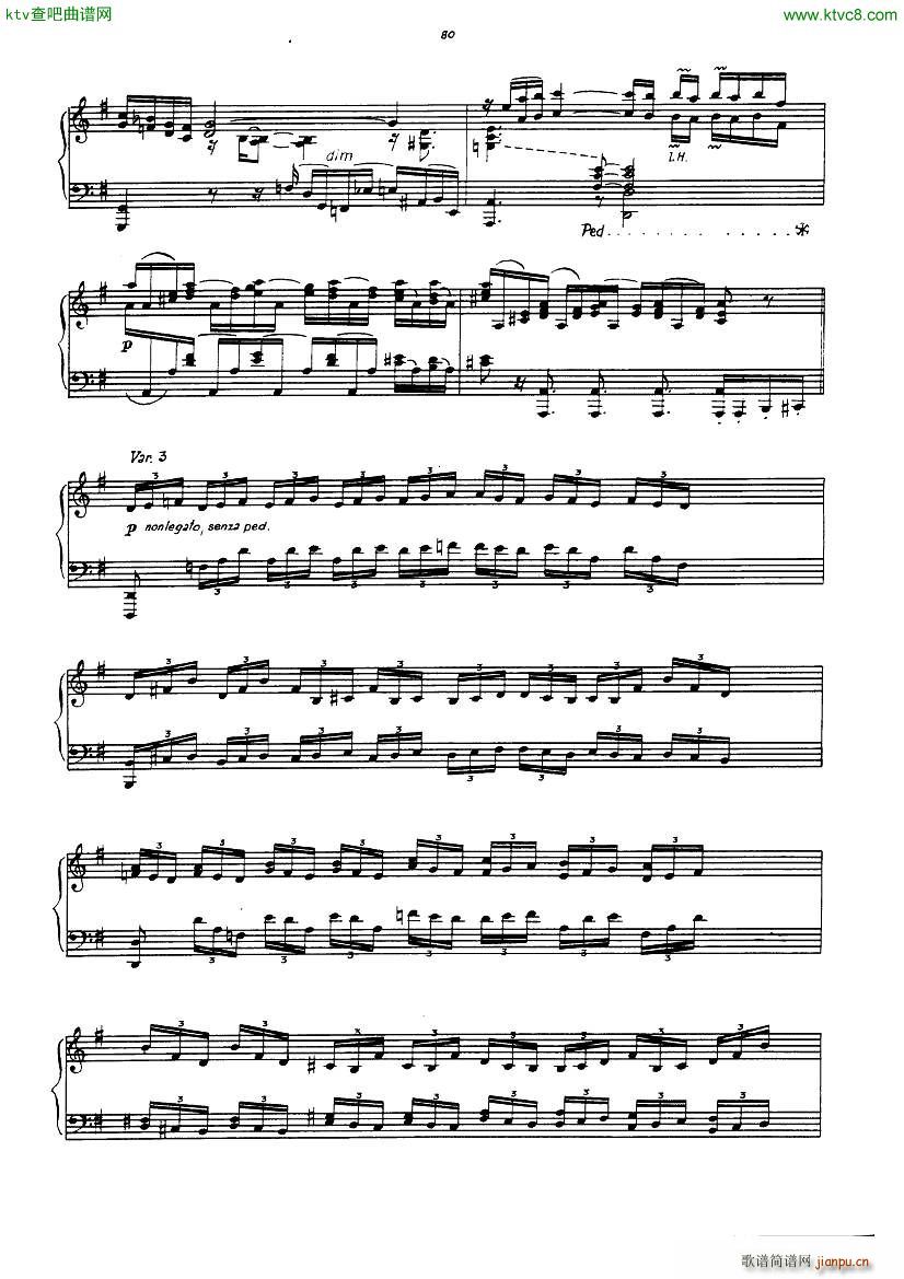 gulda variations on light my fire(V)6