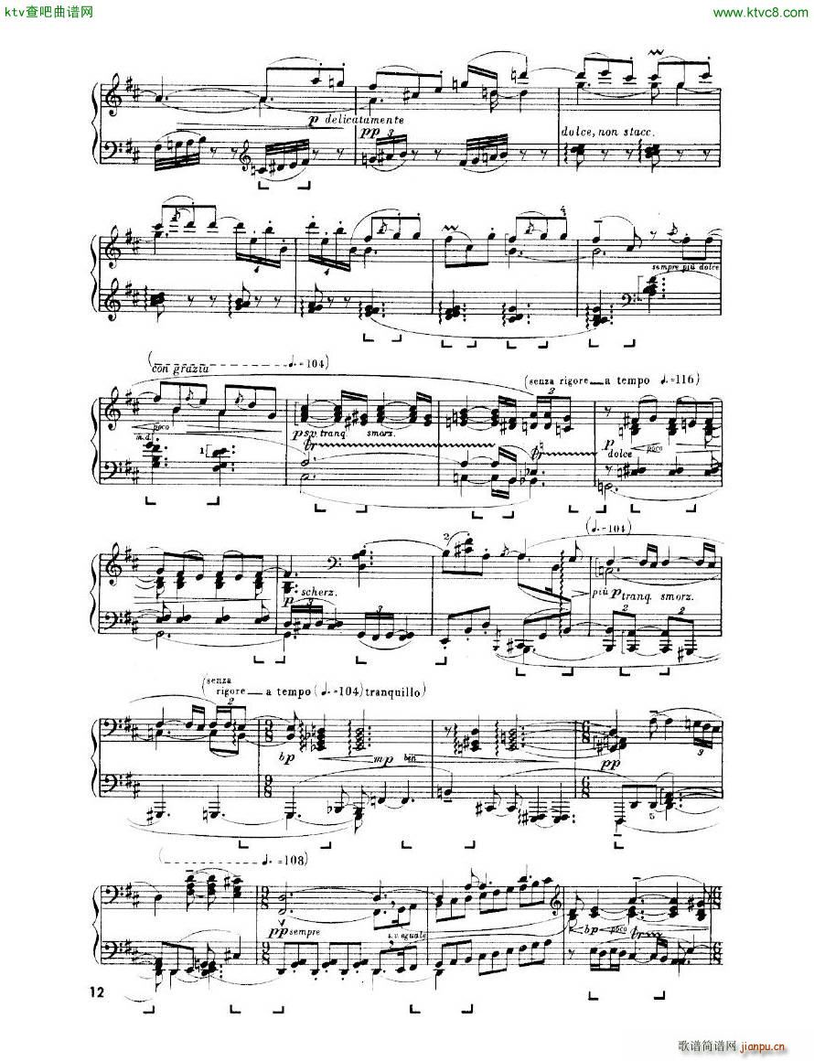 Enescu op 24 No 3 Piano sonata No 3(V)12