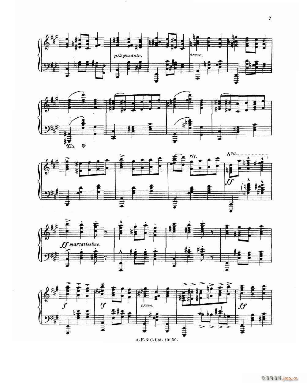 Bowen Serious Dances for piano Op 51(V)9