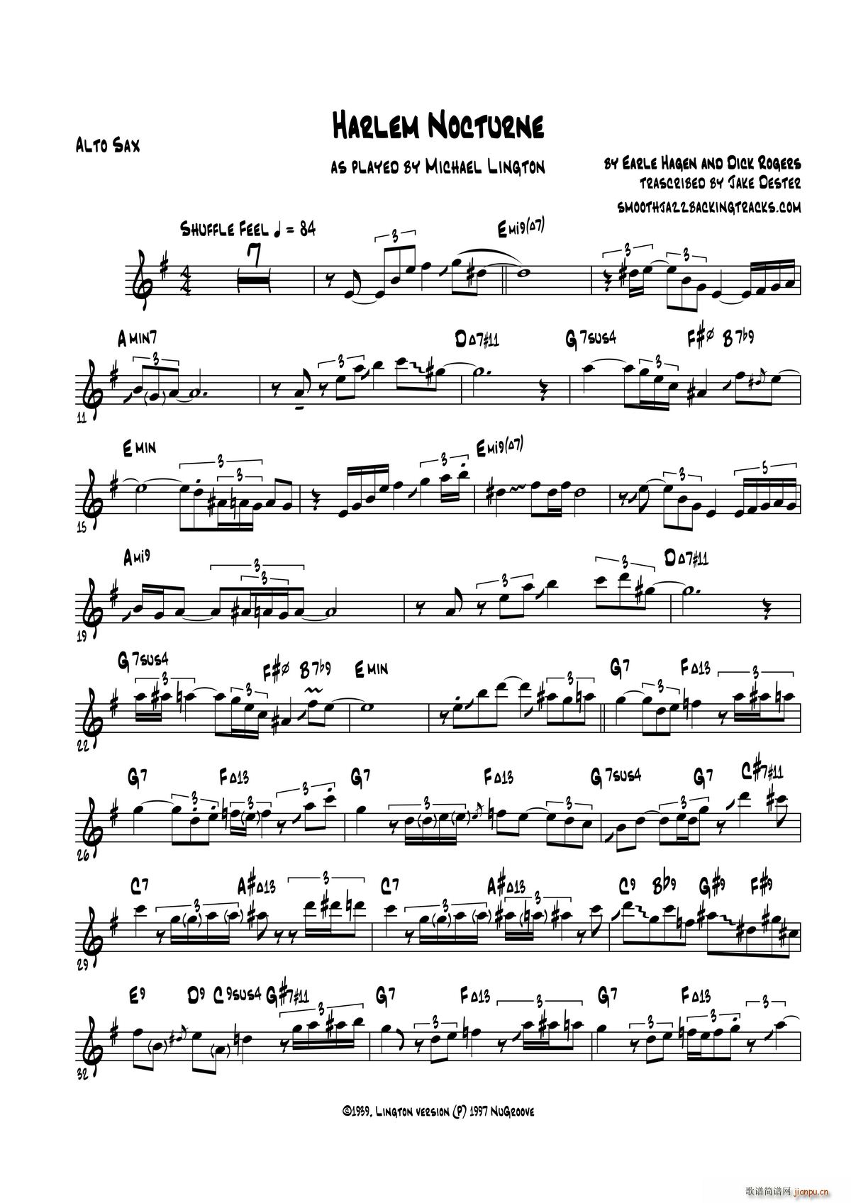 Harlem Nocturne _˹(ʮּ)1