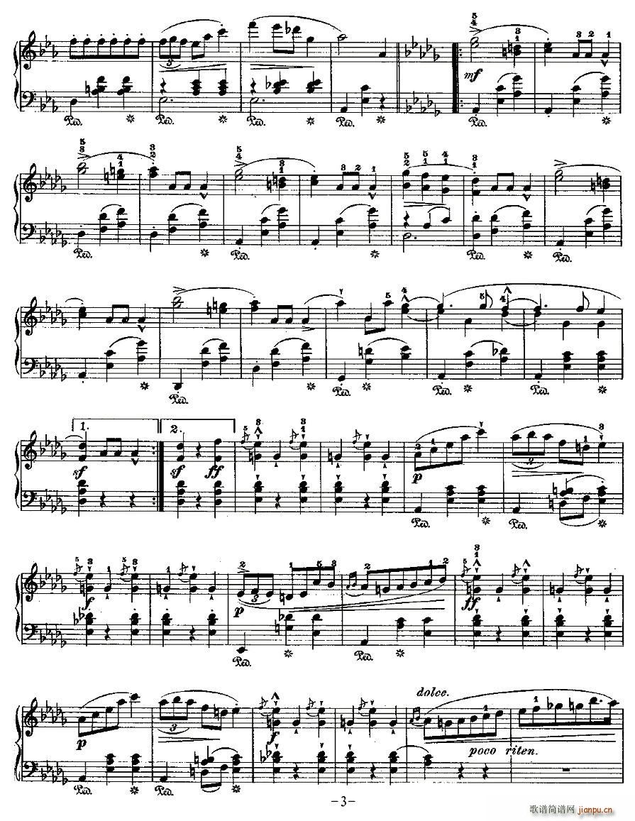 Grande valse brillanteOp.18,No.1(ʮּ)3