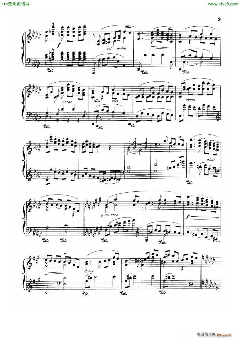 Albeniz op 82 Piano Sonata no 5(V)9