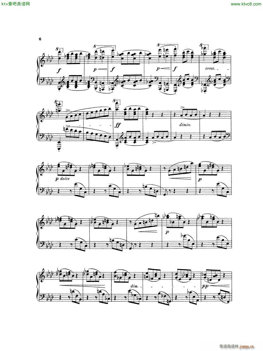D Albert op 16 no 1 2 Waltz and Scherzo(V)7