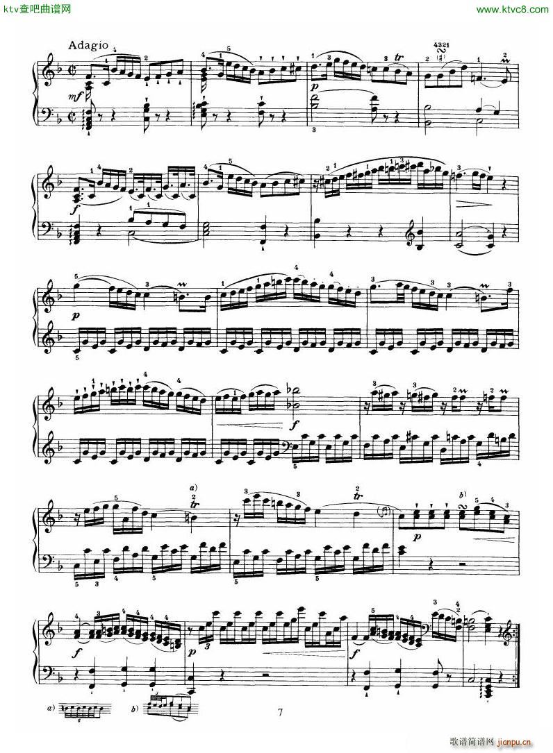 Haydn Piano Sonata No 35 In C(V)7