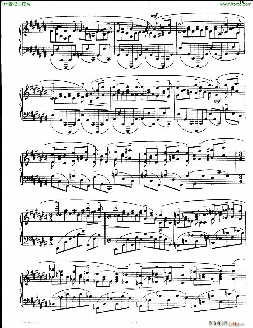 Bortkiewicz Op 42 Ballade and Op 46 Elegie(V)19