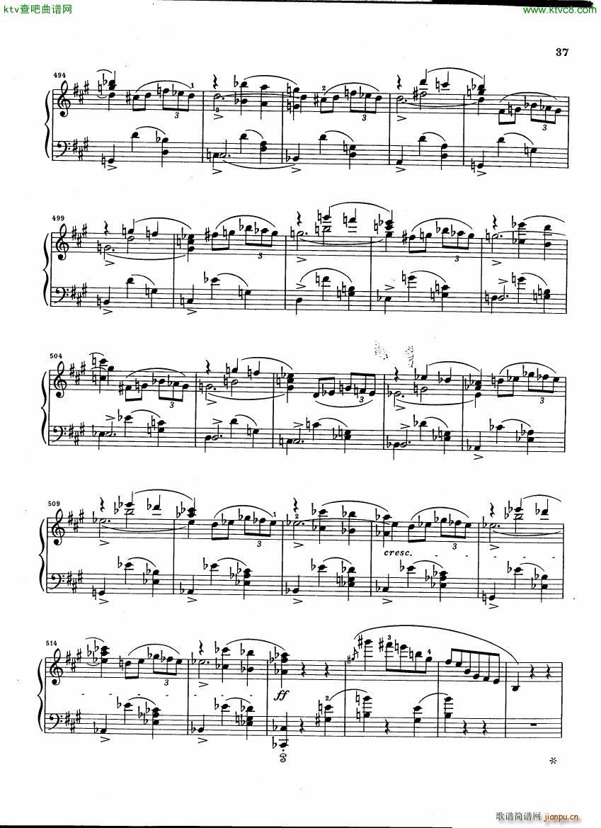 Chopin Scherzo B flat minor Henle(V)8