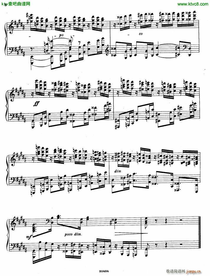 Gliere 25 Preludes op30 Book4(V)7
